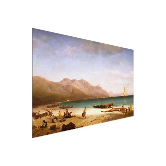 Reproducciones de cuadros Albert Bierstadt - Bay of Salerno