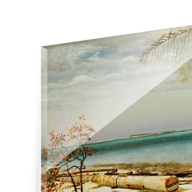 Cuadros con mar Albert Bierstadt - Tropical Coast