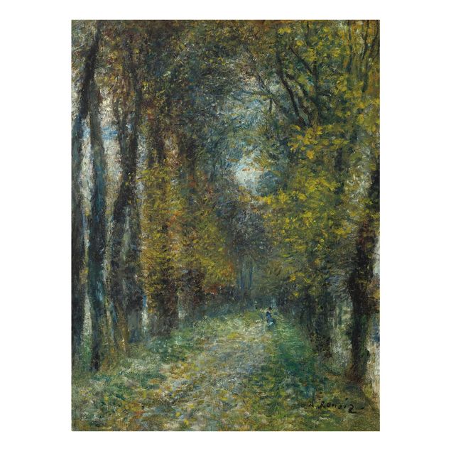 Cuadros de árboles para salón Auguste Renoir - The Allée