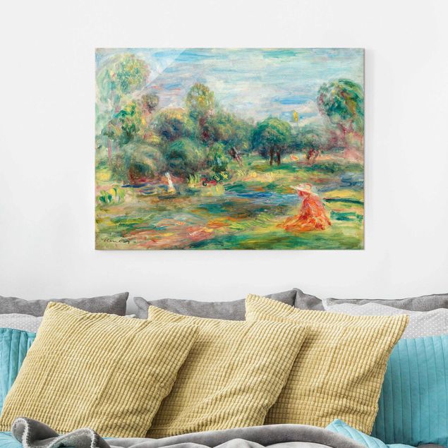 Cuadros impresionistas Auguste Renoir - Landscape At Cagnes