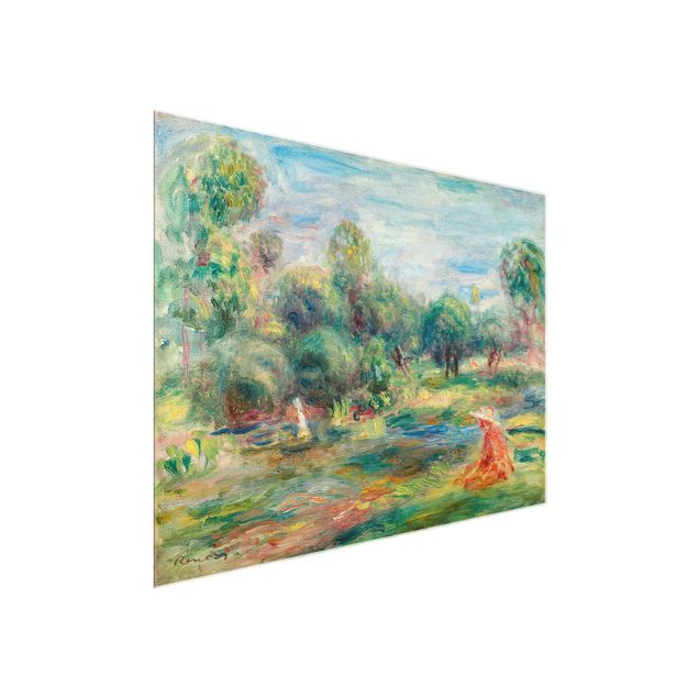 Estilos artísticos Auguste Renoir - Landscape At Cagnes