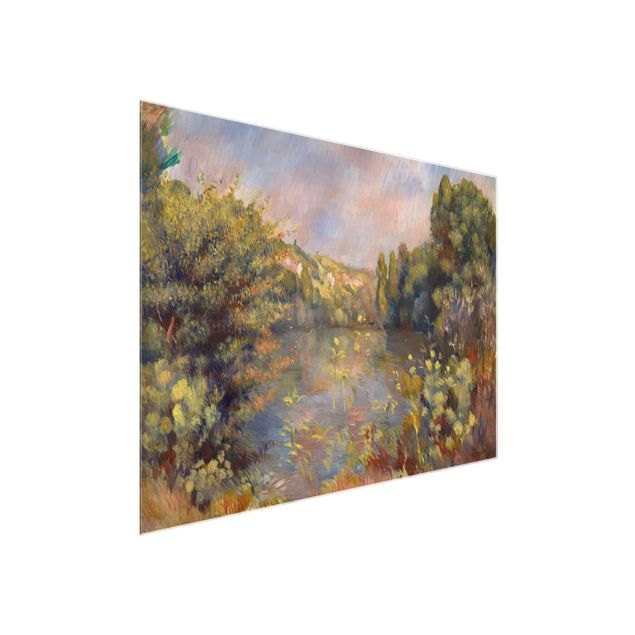 Estilos artísticos Auguste Renoir - Lakeside Landscape