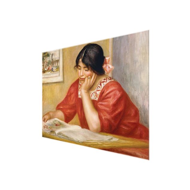 Cuadros de retratos Auguste Renoir - Leontine Reading
