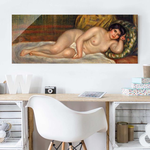 Cuadros impresionistas Auguste Renoir - Nude Lying, The Source