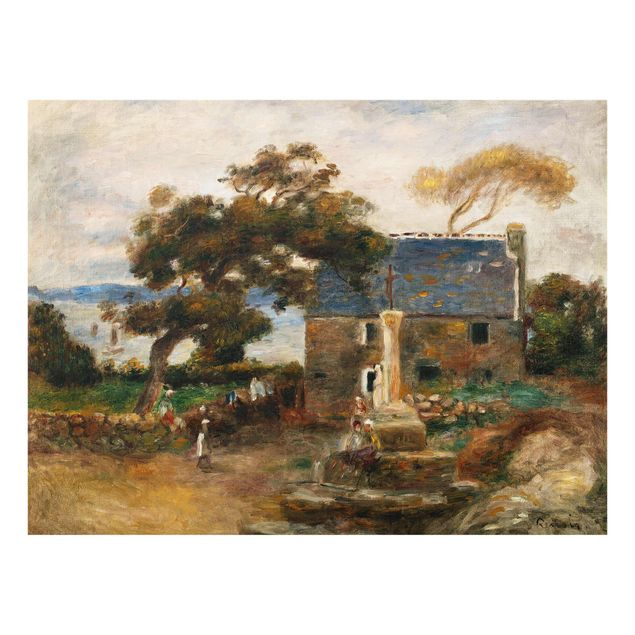 Reproducciónes de cuadros Auguste Renoir - Treboul Near Douardenez, Brittany