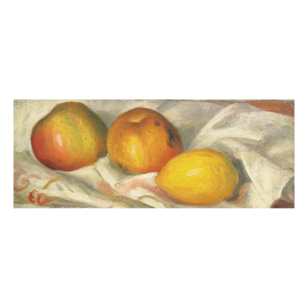 Cuadros famosos Auguste Renoir - Two Apples And A Lemon