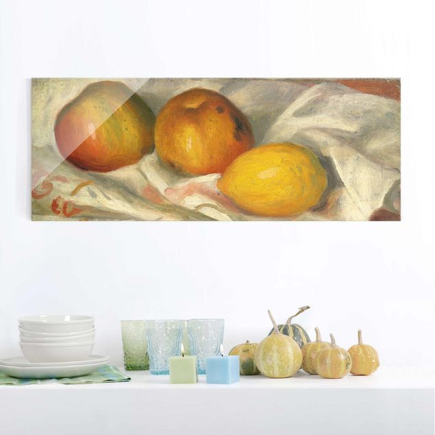 Decoración de cocinas Auguste Renoir - Two Apples And A Lemon