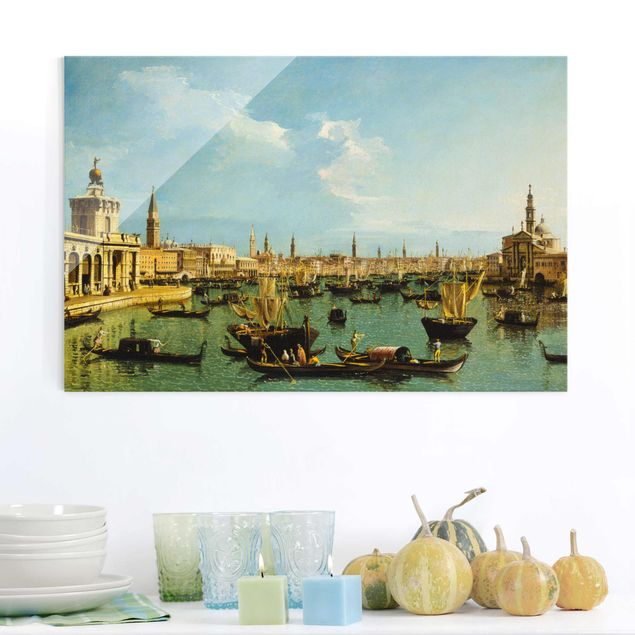 Barroco cuadro Bernardo Bellotto - Bacino di San Marco, Venedig