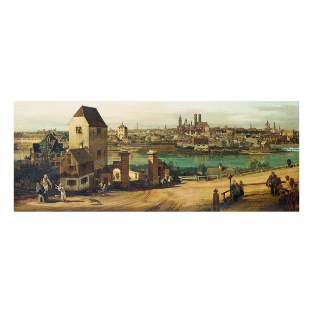 Láminas cuadros famosos Bernardo Bellotto - Munich, Seen By Haidhausen