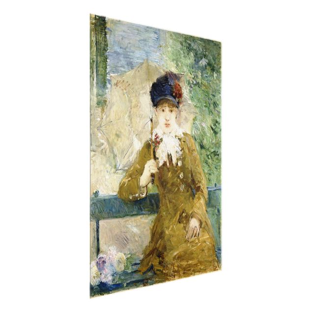 Cuadros famosos Berthe Morisot - Lady with Parasol