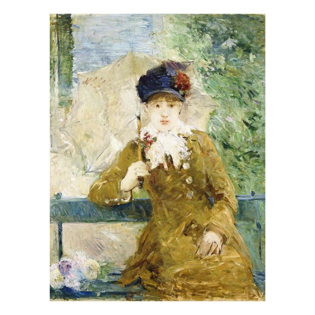 Cuadros retratos Berthe Morisot - Lady with Parasol