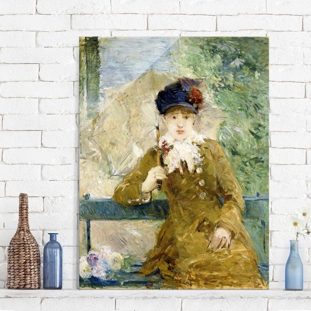 Decoración de cocinas Berthe Morisot - Lady with Parasol