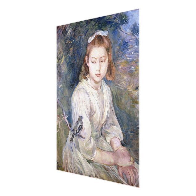 Cuadros modernos Berthe Morisot - Young Girl with a Bird