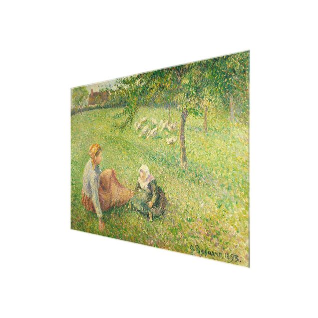 Reproducciones de cuadros Camille Pissarro - The Geese Pasture
