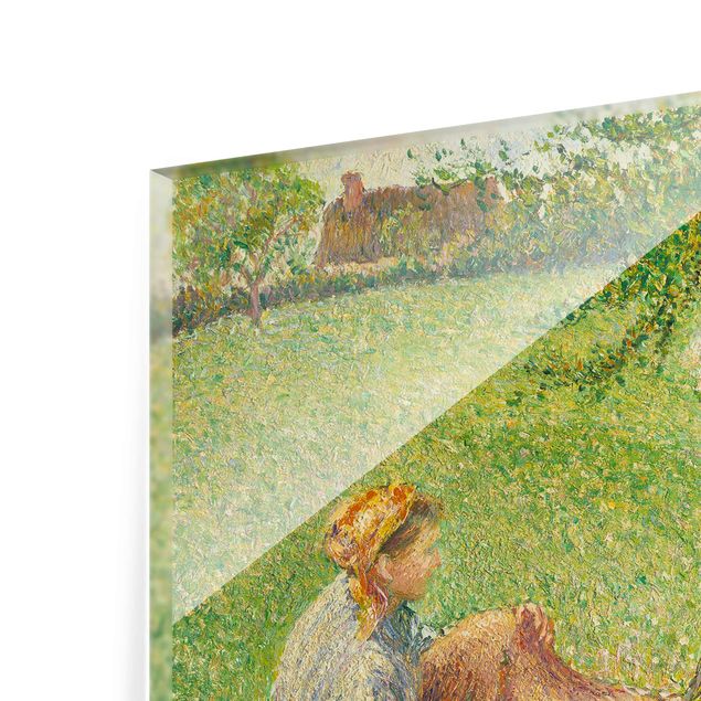 Estilos artísticos Camille Pissarro - The Geese Pasture