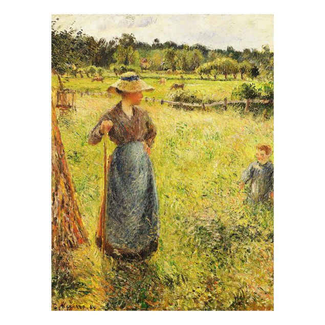 Estilo artístico Romanticismo Camille Pissarro - The Haymaker
