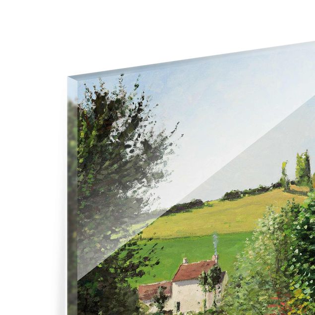 Estilos artísticos Camille Pissarro - Hamlet In The SurRolling Hillss Of Pontoise