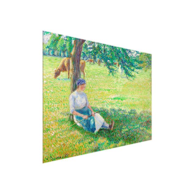 Estilo artístico Post Impresionismo Camille Pissarro - Cowgirl, Eragny