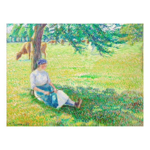 Estilo artístico Romanticismo Camille Pissarro - Cowgirl, Eragny