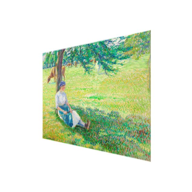 Reproducciones de cuadros Camille Pissarro - Cowgirl, Eragny