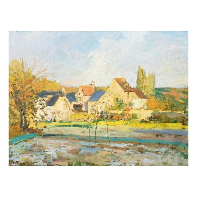 Estilo artístico Romanticismo Camille Pissarro - Landscape Near Pontoise