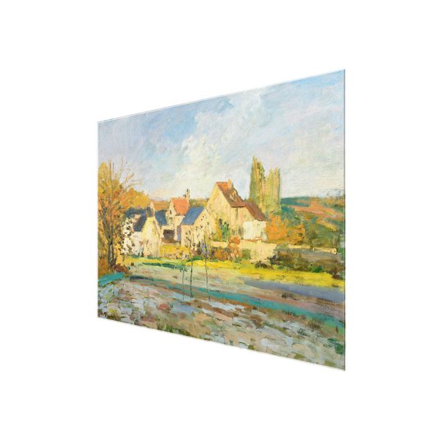 Láminas cuadros famosos Camille Pissarro - Landscape Near Pontoise