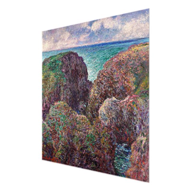 Cuadros playas Claude Monet - Group of Rocks at Port-Goulphar