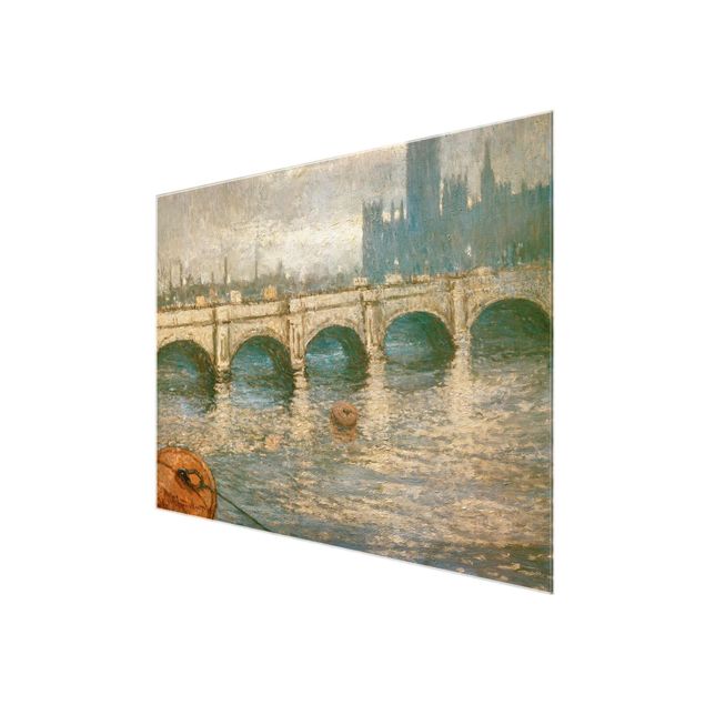 Estilos artísticos Claude Monet - Thames Bridge And Parliament Building In London