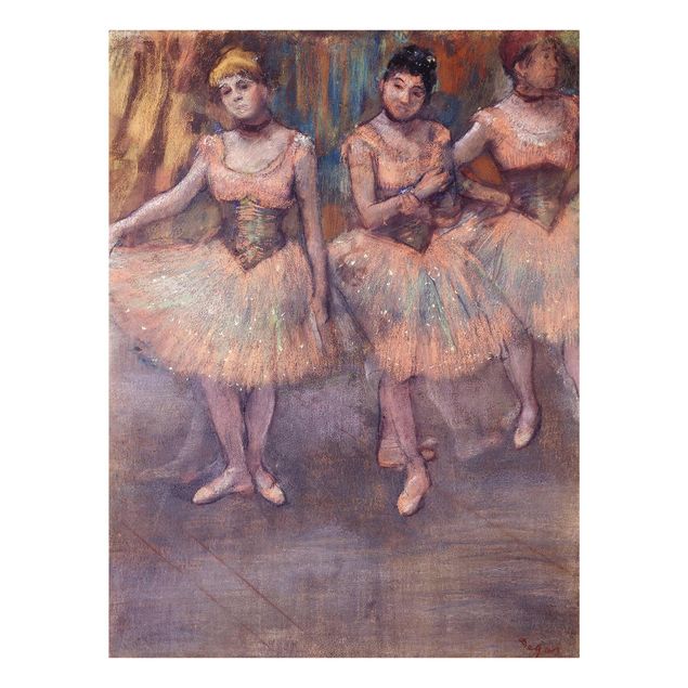 Estilos artísticos Edgar Degas - Three Dancers before Exercise