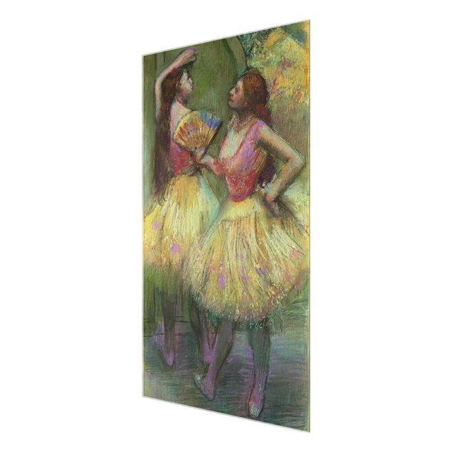 Láminas de cuadros famosos Edgar Degas - Two Dancers Before Going On Stage