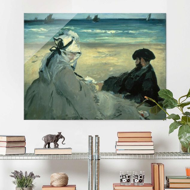 Decoración de cocinas Edouard Manet - On The Beach