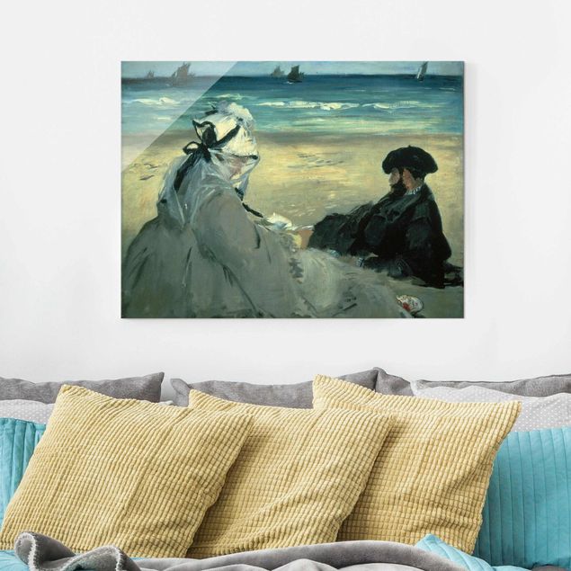 Cuadros Impresionismo Edouard Manet - On The Beach