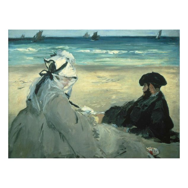Cuadros famosos Edouard Manet - On The Beach