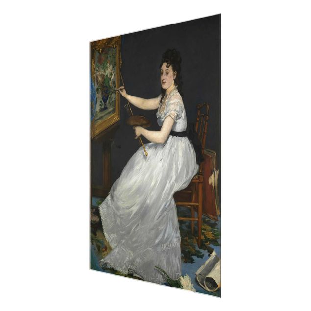 Cuadros retratos Edouard Manet - Eva Gonzalès