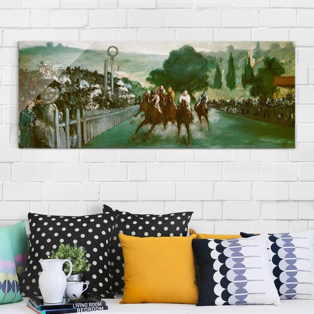 Cuadro del Impresionismo Edouard Manet - Races At Longchamp