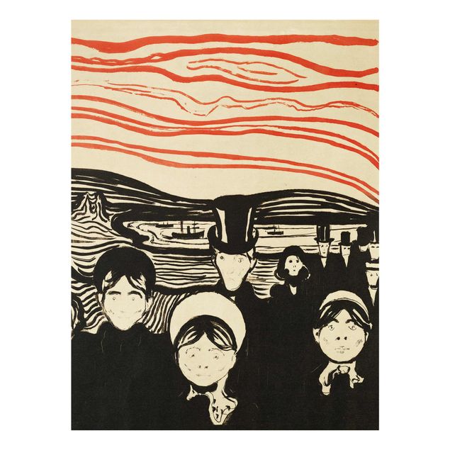 Estilos artísticos Edvard Munch - Anxiety