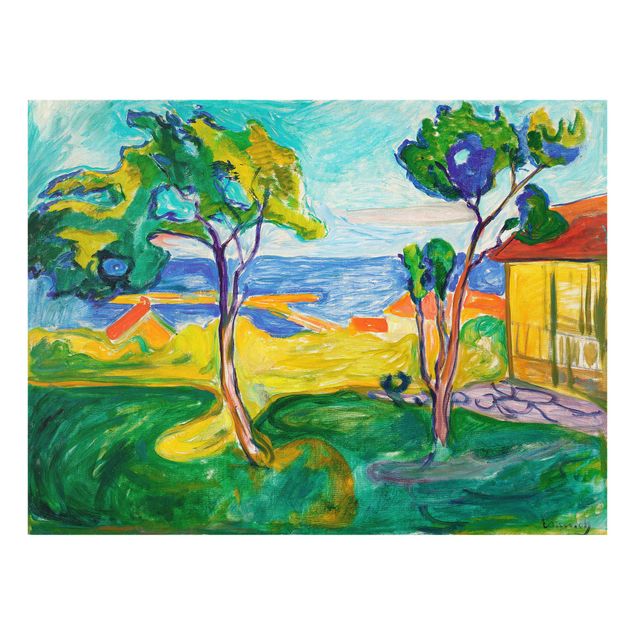 Estilos artísticos Edvard Munch - The Garden In Åsgårdstrand