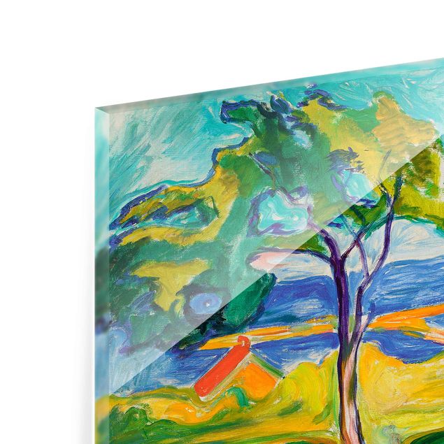 Cuadros playas Edvard Munch - The Garden In Åsgårdstrand