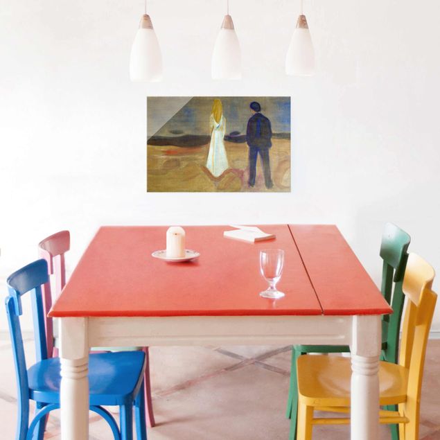 Estilo artístico Post Impresionismo Edvard Munch - Two humans. The Lonely (Reinhardt-Fries)