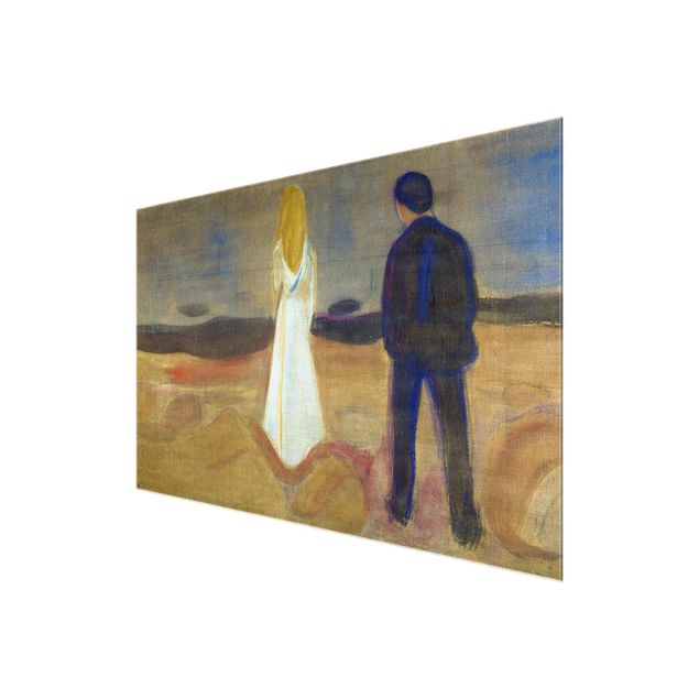 Cuadros famosos Edvard Munch - Two humans. The Lonely (Reinhardt-Fries)