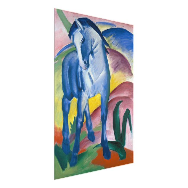 Láminas cuadros famosos Franz Marc - Blue Horse I