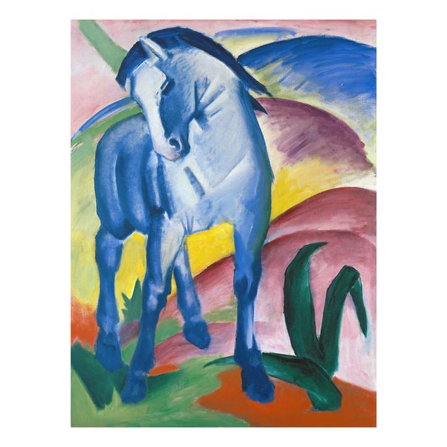 Estilos artísticos Franz Marc - Blue Horse I
