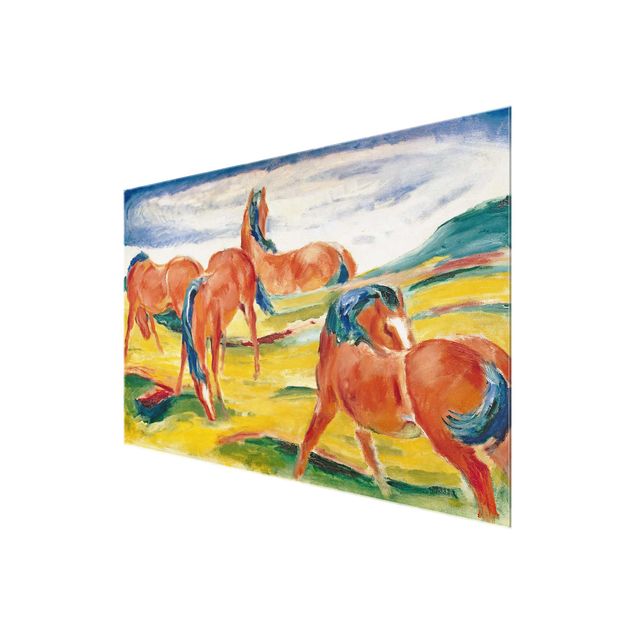 Reproducciónes de cuadros Franz Marc - Grazing Horses