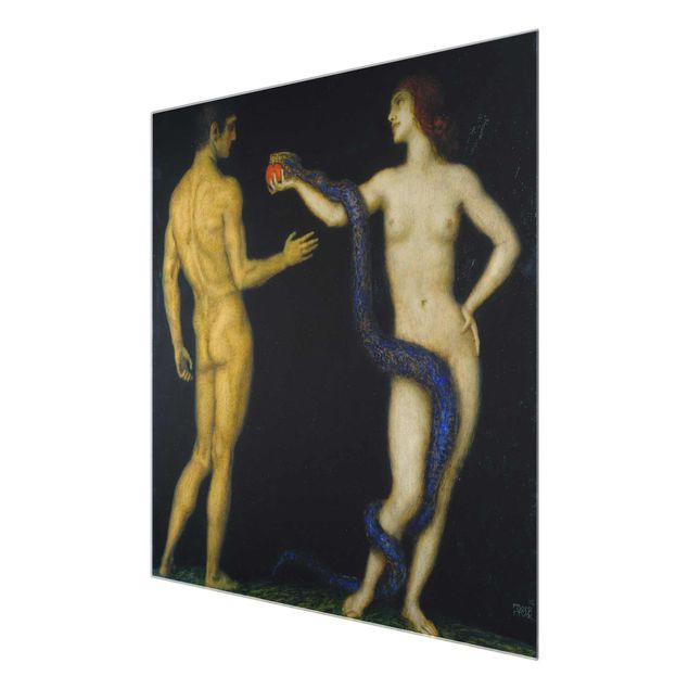 Reproducciónes de cuadros Franz von Stuck - Adam and Eve