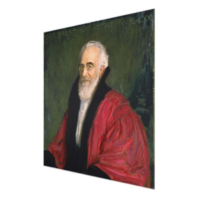 Cuadros de retratos Franz von Stuck - Portrait of Lujo Brentano