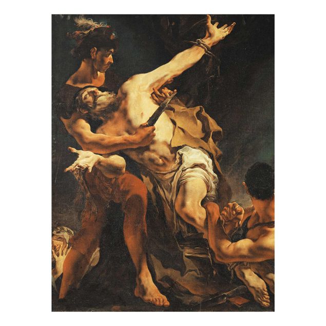 Cuadros de retratos Giovanni Battista Tiepolo - The Martyrdom of St. Bartholomew
