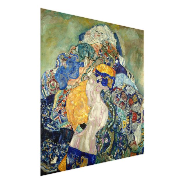 Estilos artísticos Gustav Klimt - Baby (cradle)