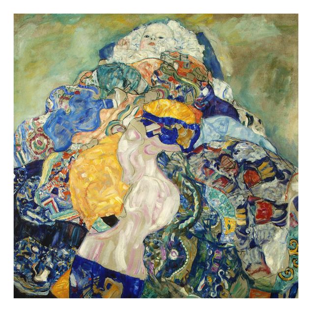Cuadros famosos Gustav Klimt - Baby (cradle)