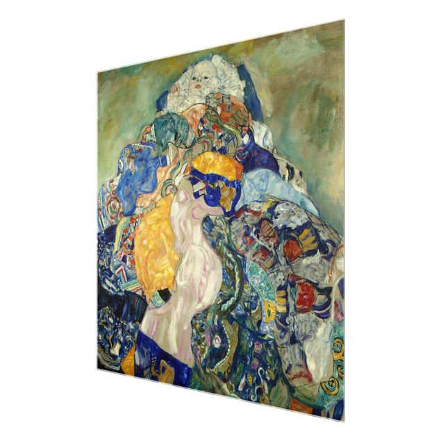 Cuadros retratos Gustav Klimt - Baby (cradle)