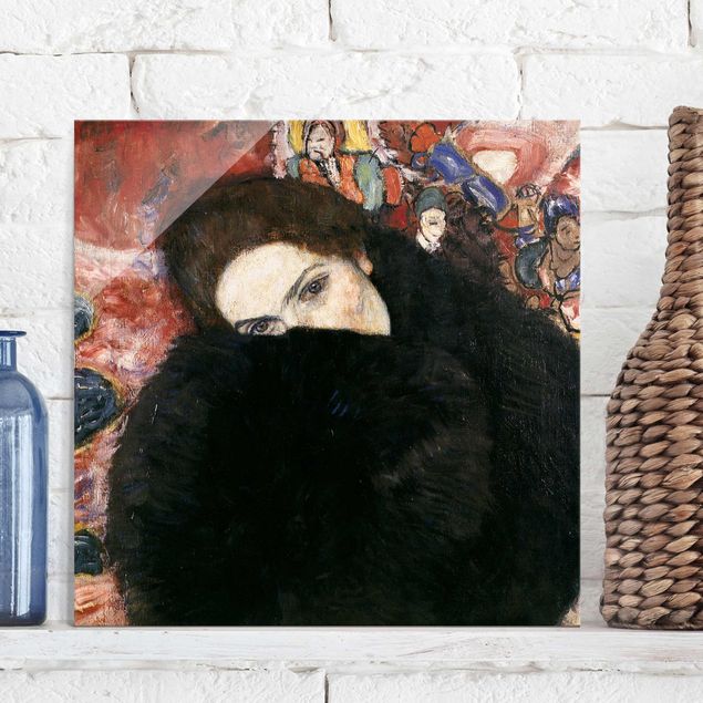 Cuadros Art deco Gustav Klimt - Lady With A Muff